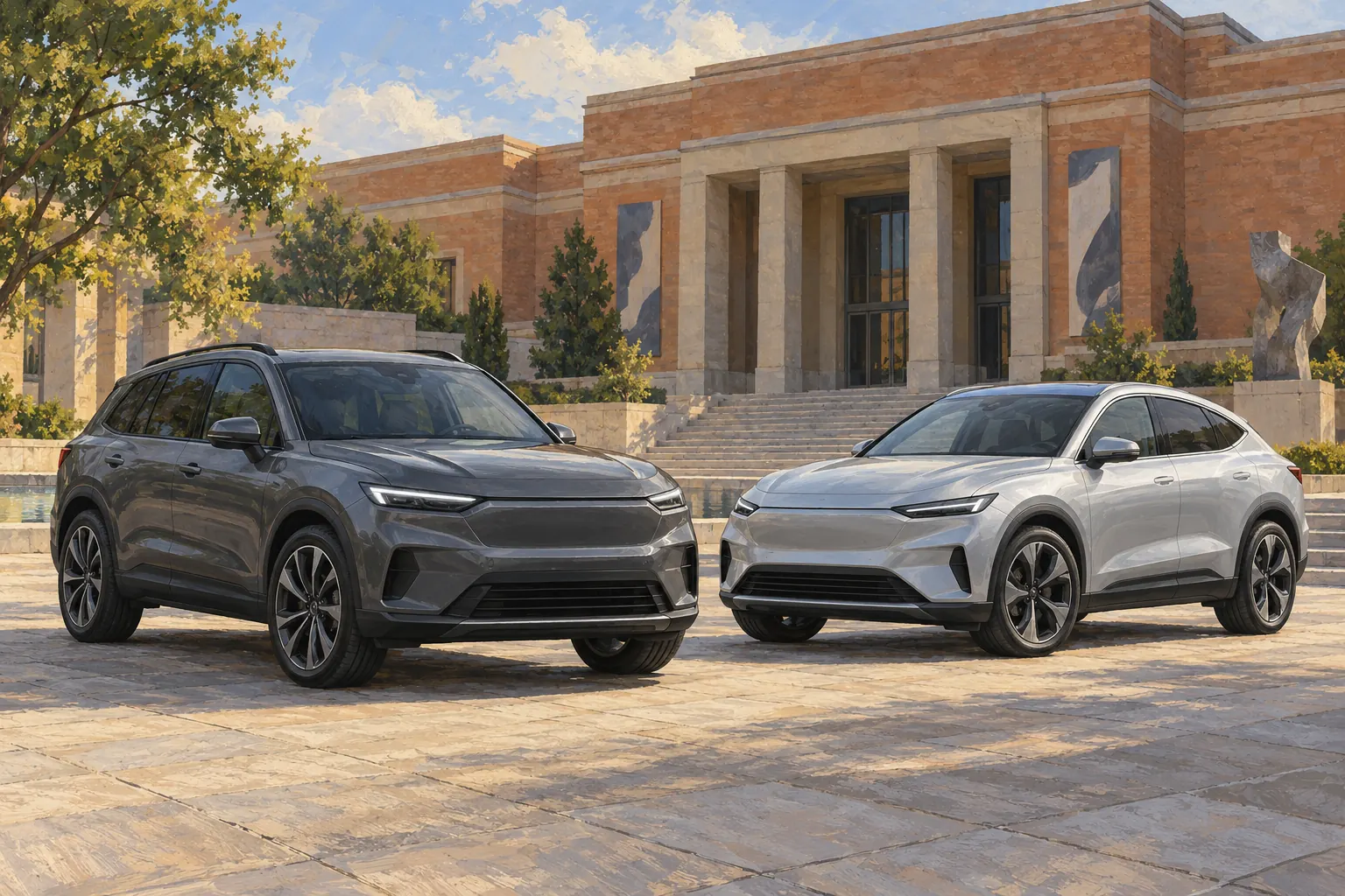 SUV und SUV-Coupé zum Karosserievergleich.